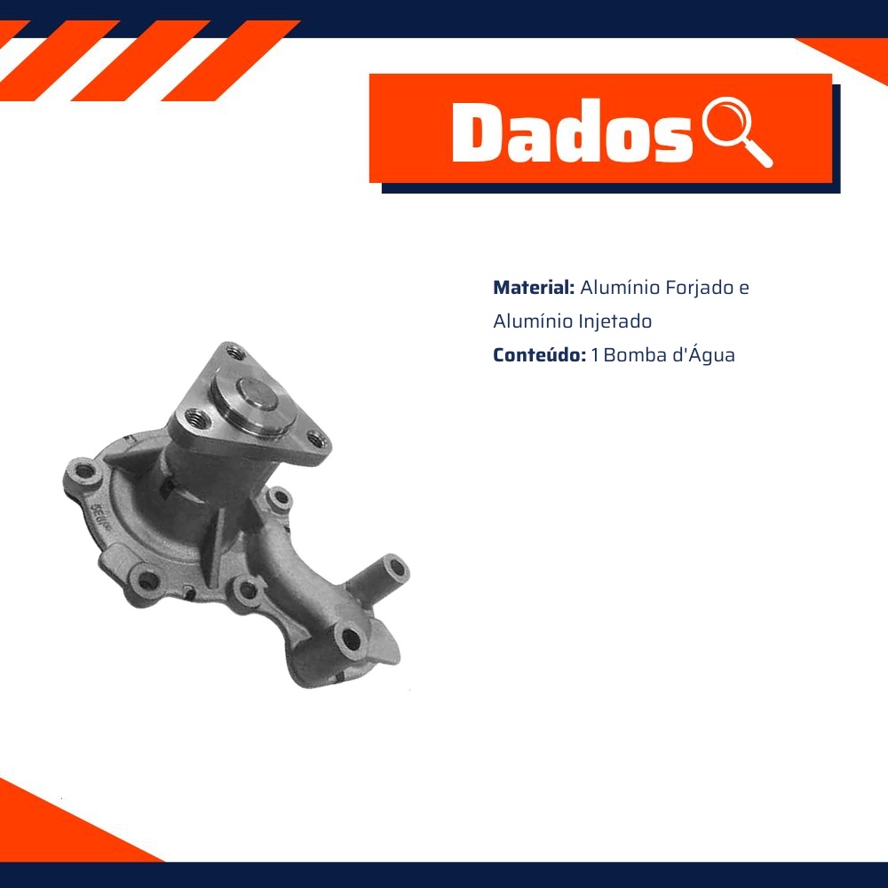 Bomba D'Água para Ford Ka e Ka Sedan - SKF - VKPC 4916