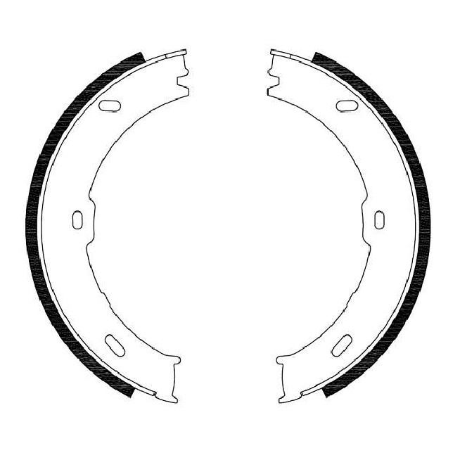 Sapata de Freio para Mercedes-Benz Sprinter 415 e Sprinter 515 - Syl - 206006