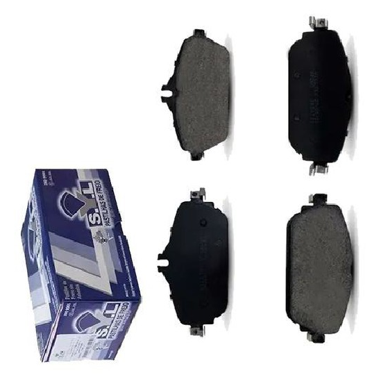 Jogo de Pastilhas de Freio Dianteira para Mercedes-Benz C 180 e C 200 - Syl - 3306