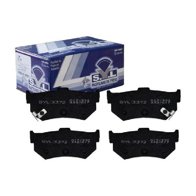 Jogo de Pastilhas de Freio Traseira para Suzuki Swift - Syl - 3372