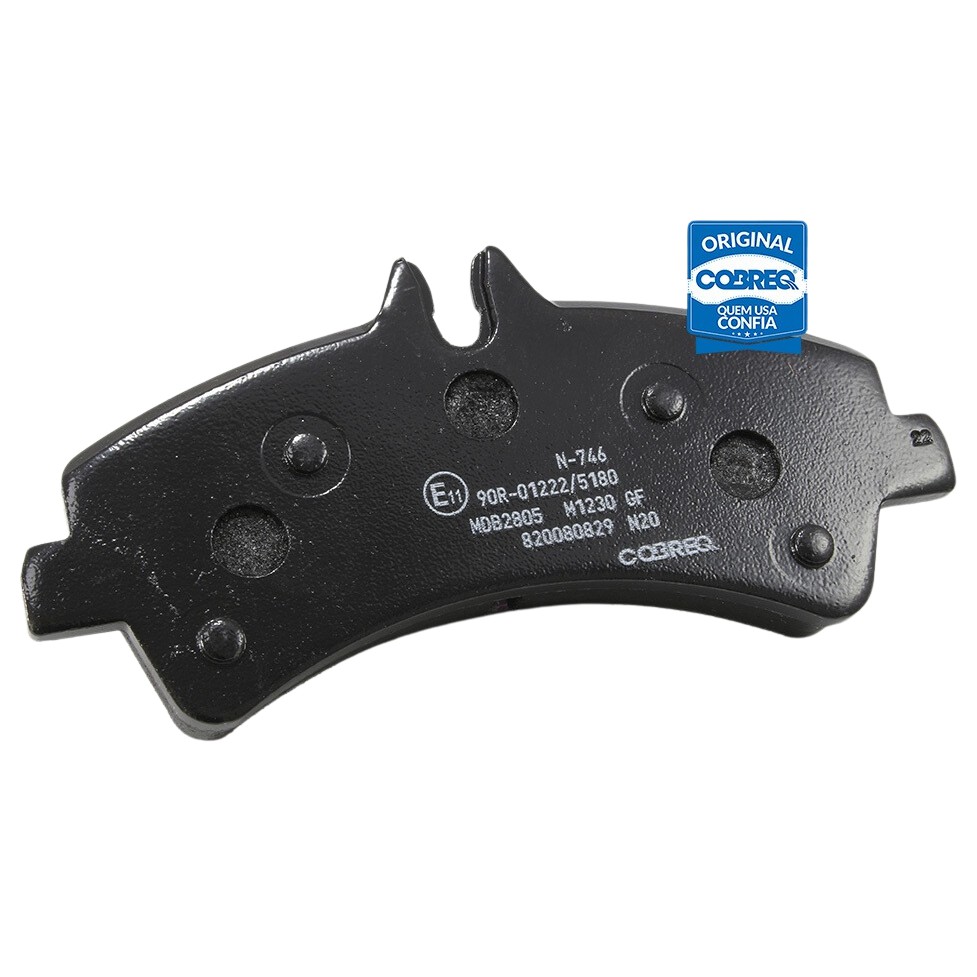 Pastilha de Freio Traseira para Mercedes-Benz Sprinter 515 - Cobreq - N-746