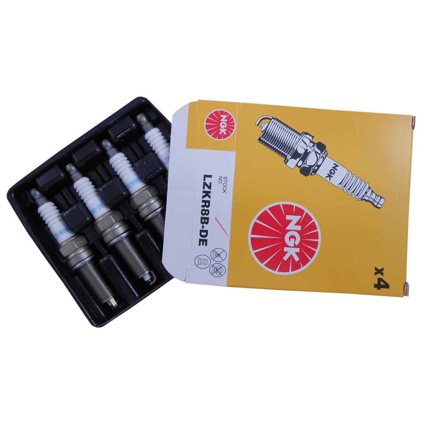 Kit 4 Vela de Ignição - NGK - LZKR8B-DE
