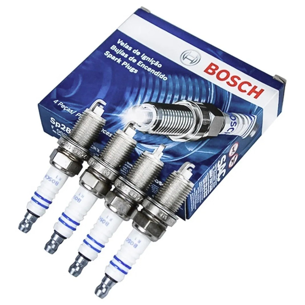 Kit 4 Vela de Ignição - Bosch - F 000 KE0 P28