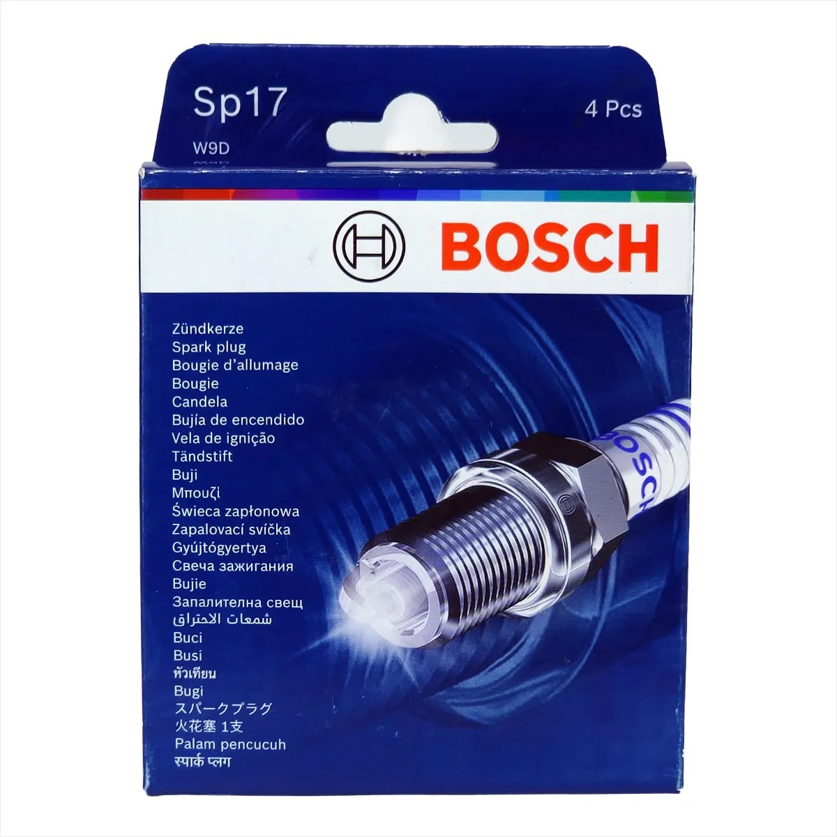 Kit 4 Vela de Ignição - Bosch - F 000 KE0 P17