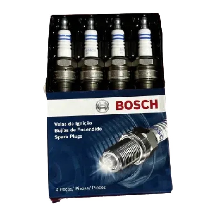 Kit 4 Vela de Ignição - Bosch - F 000 KE0 P36