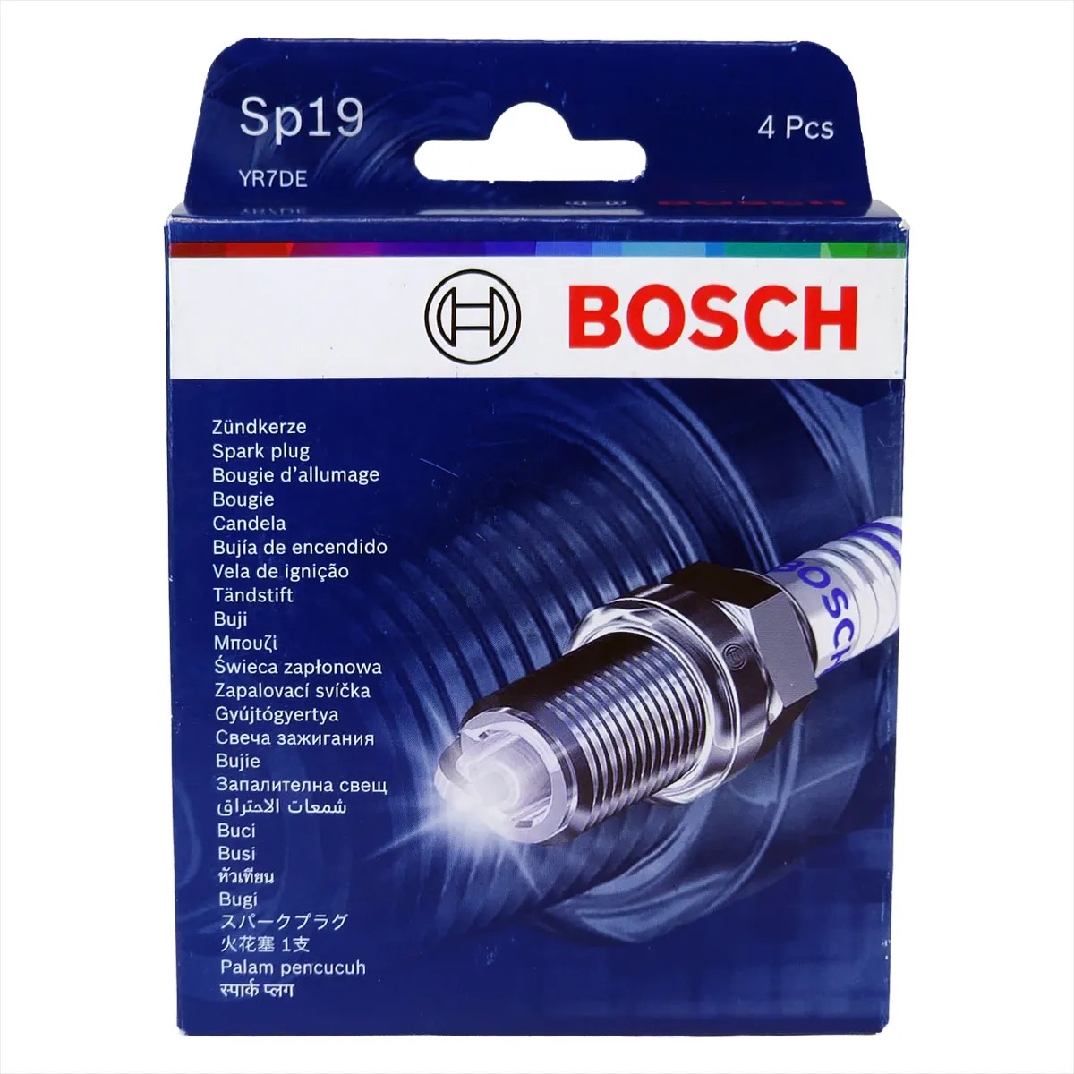 Kit 4 Vela de Ignição - Bosch - F 000 KE0 P19
