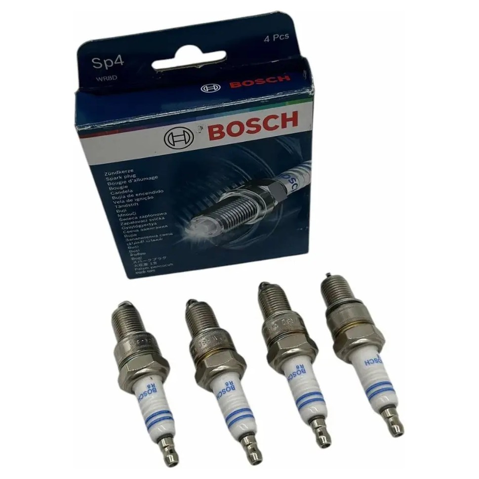 Kit 4 Vela de Ignição - Bosch - F 000 KE0 P04