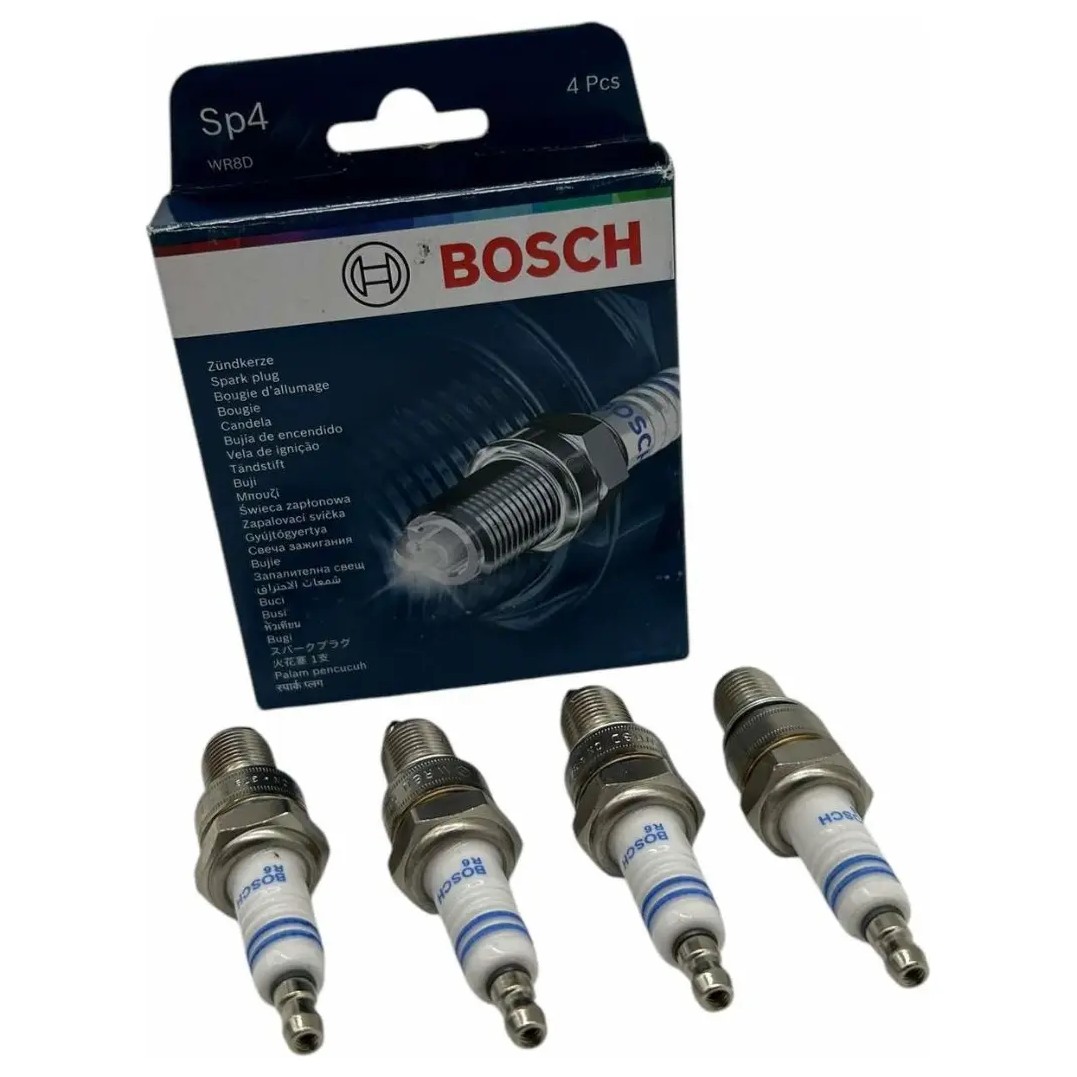 Kit 4 Vela de Ignição - Bosch - F 000 KE0 P04