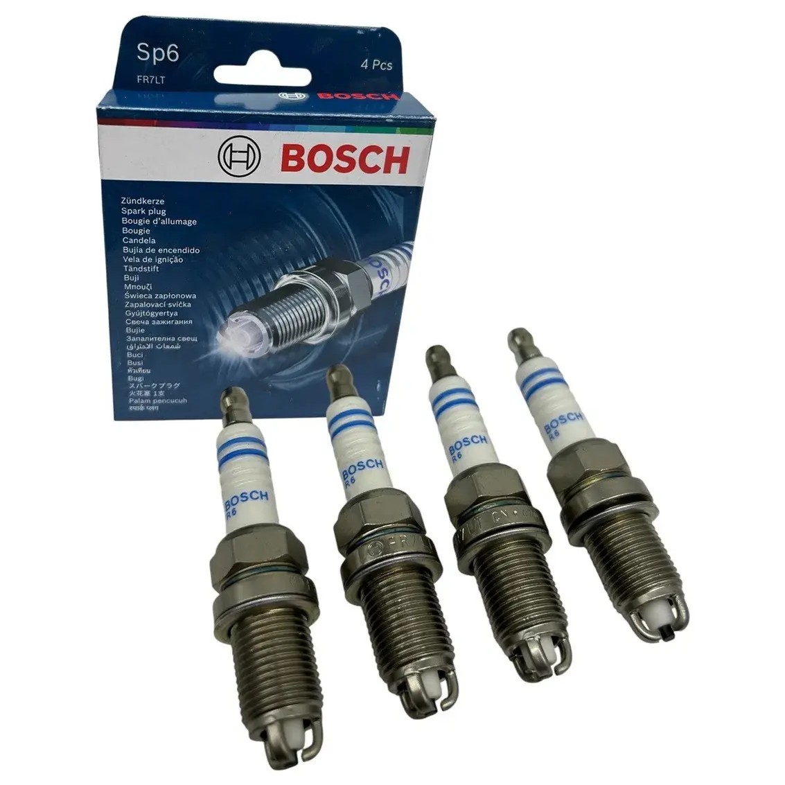 Kit 4 Vela de Ignição - Bosch - F 000 KE0 P06