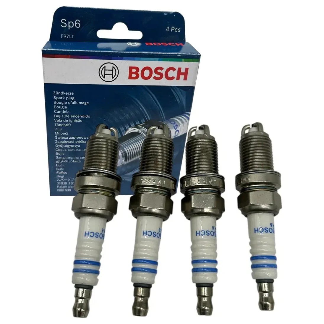 Kit 4 Vela de Ignição - Bosch - F 000 KE0 P06