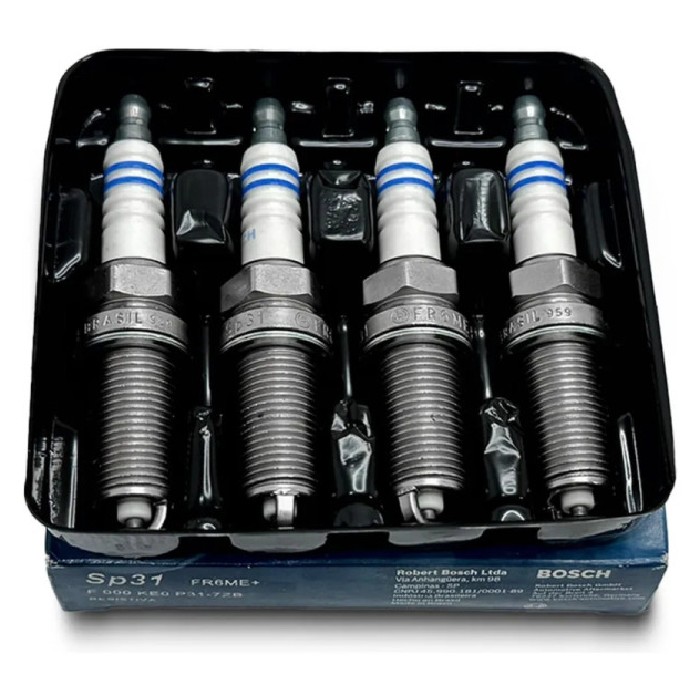 Kit 4 Vela de Ignição - Bosch - F 000 KE0 P31