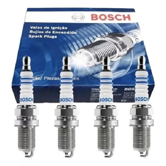 Kit 4 Vela de Ignição - Bosch - F 000 KE0 P31