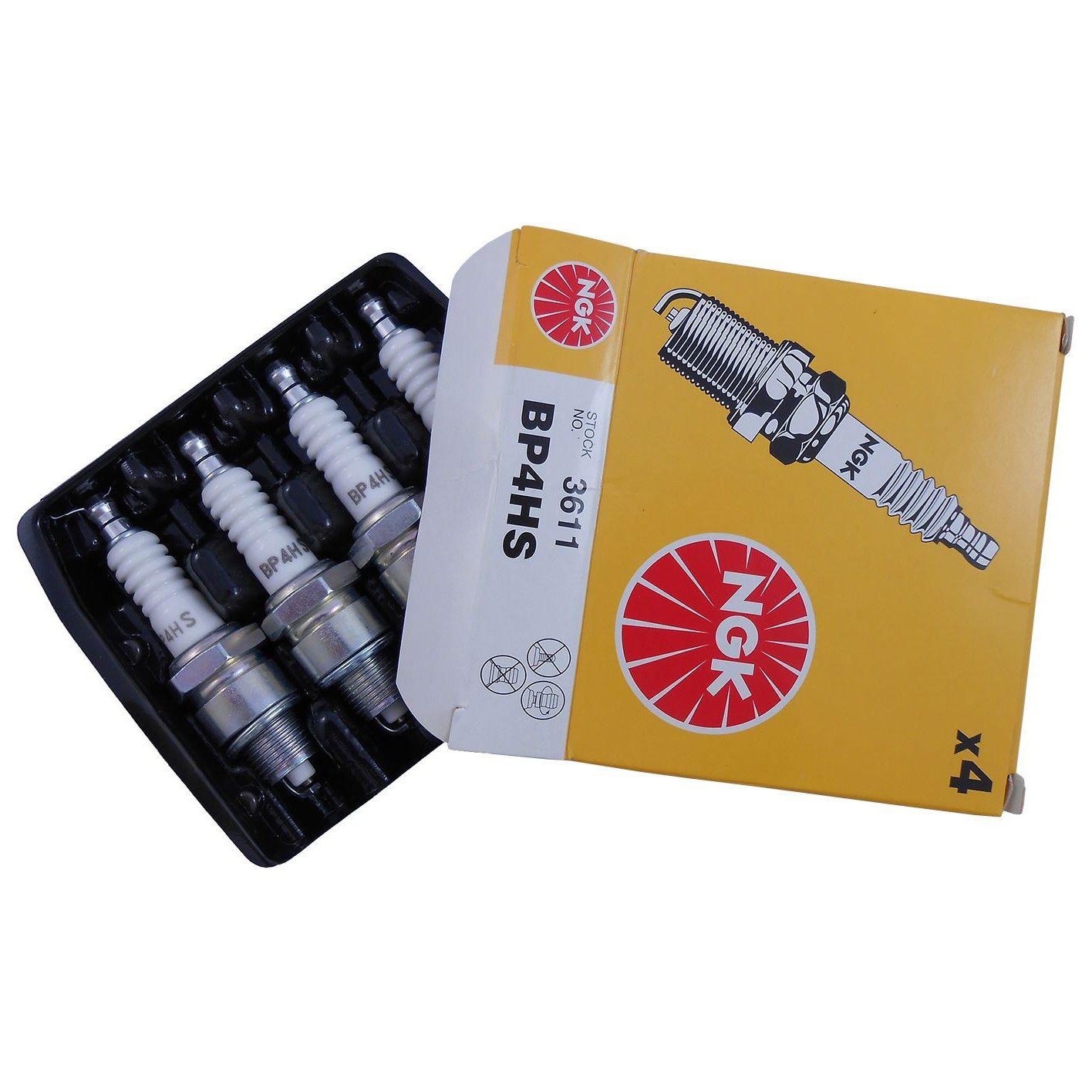 Kit 4 Vela de Ignição para Amazonas 1600 - NGK - BP4HS