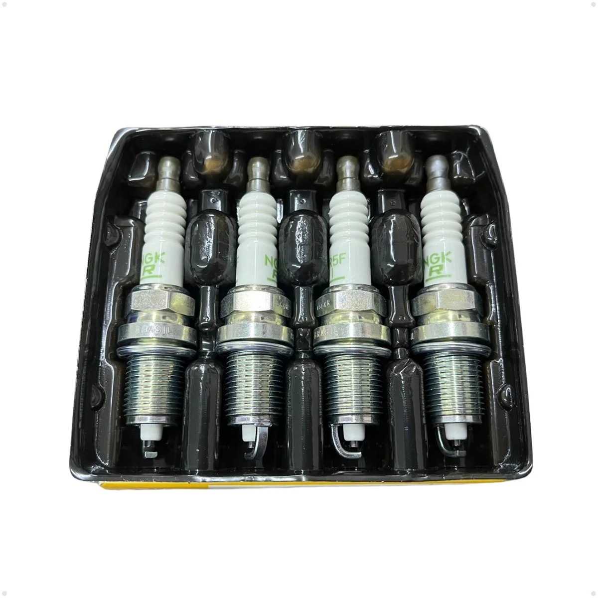 Kit 4 Vela de Ignição para Honda Civic e FIT - NGK - ZFR6J11D