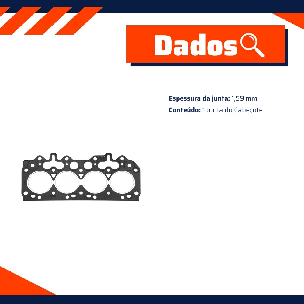 Junta do Cabeçote - Sabó - 82259