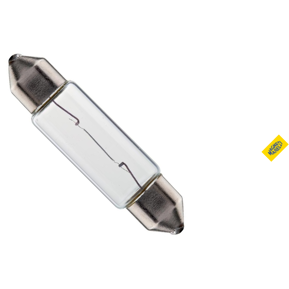 10 Lâmpadas Luz Do Teto / 12V 5W Sv8.5 8 C5W 11*38 Standard Torpedo - Magneti Marelli - LMM6418