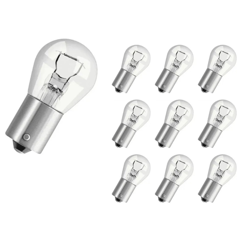 10 Lâmpadas Luz Do Teto / 12V 21W Ba15S P21W Standard - Magneti Marelli - LMM7506
