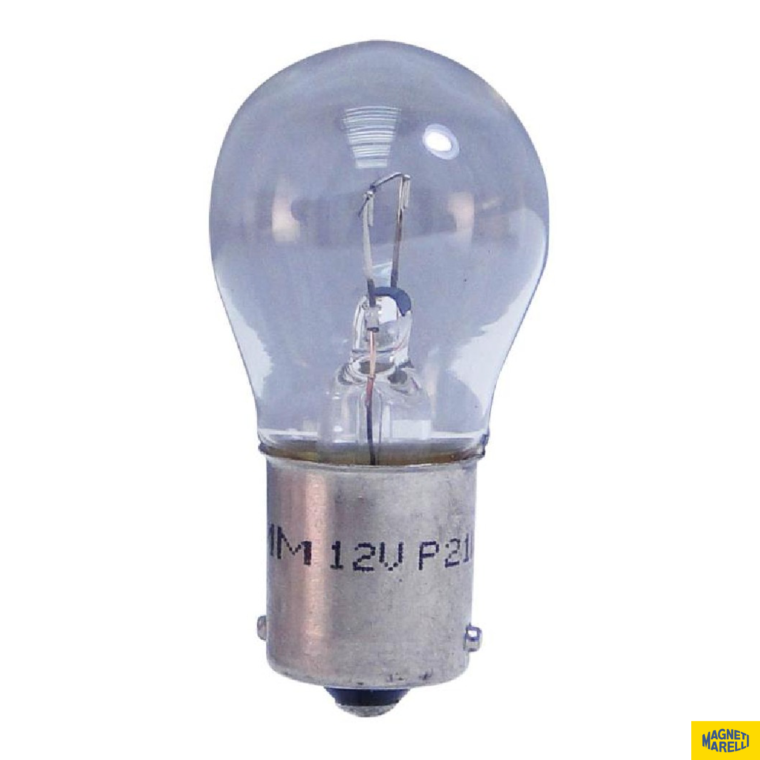 Lâmpada Luz Do Teto / 12V 21W Ba15S P21W Standard - Magneti Marelli - LMM7506