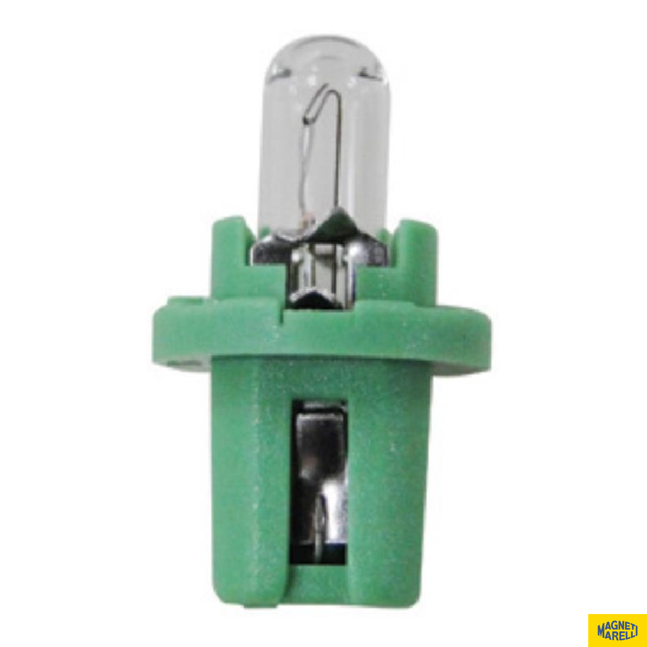 Lâmpada Luz Do Painel / 12V 2W B8.5D Verde Limao Standard Pinguinho - Magneti Marelli - LMM2722MF