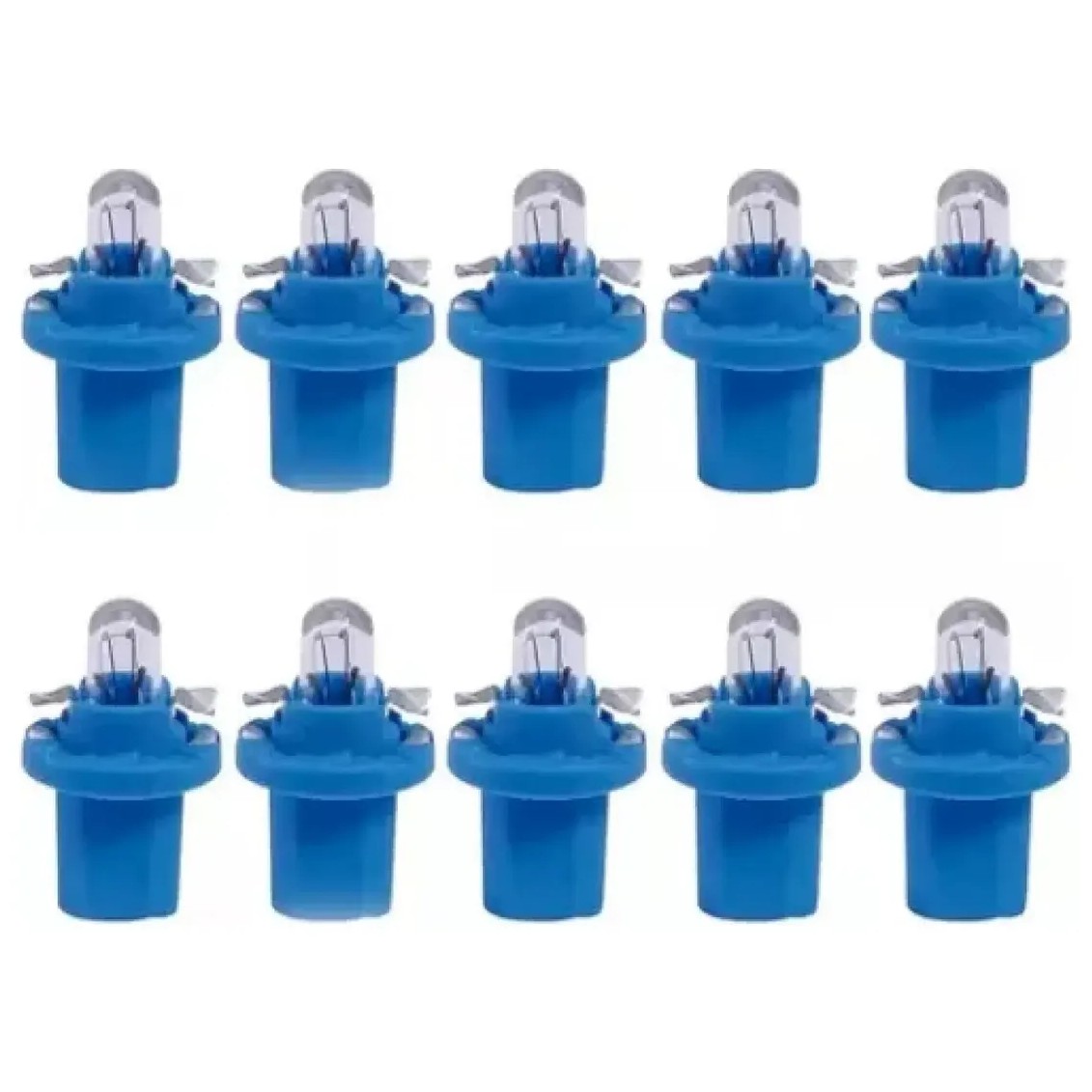10 Lâmpadas Luz Do Painel / 12V 1,2W Bx8.5D Azul Standard Pinguinho - Magneti Marelli - LMM2721MFX