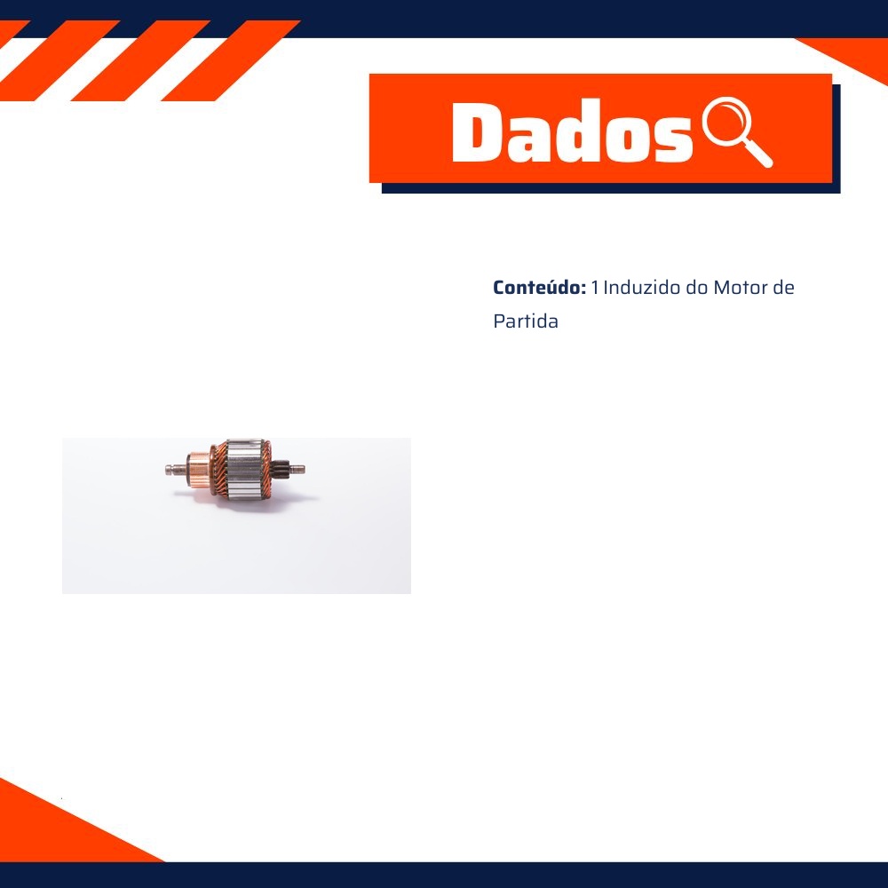 Induzido do Motor de Partida - Bosch - F 000 AL1 252