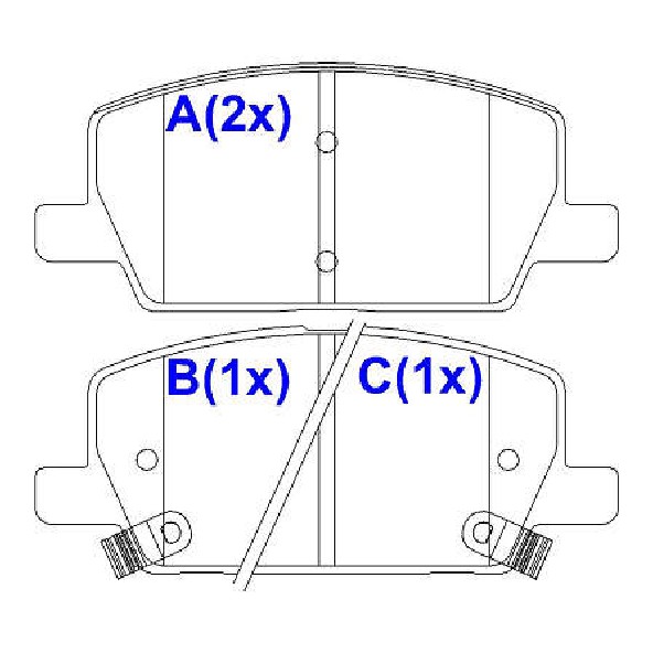 Pastilha de Freio Cerâmica Dianteira para Chevrolet Tracker - Syl - 4081C