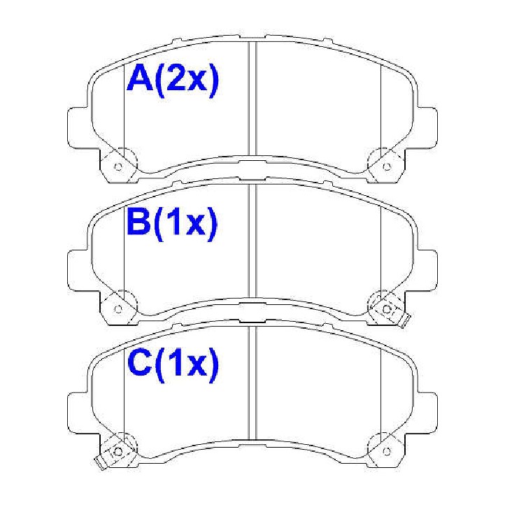 Pastilha de Freio Cerâmica Dianteira para Chevrolet S10 e Trailblazer - Syl - 2119C