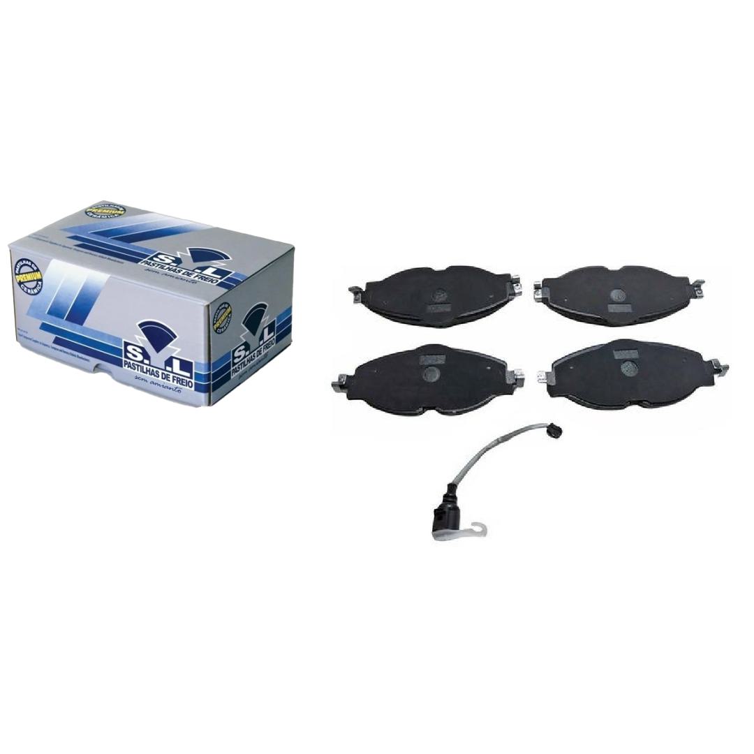 Pastilha de Freio Cerâmica Dianteira para Volkswagen Golf - Syl - 2050C
