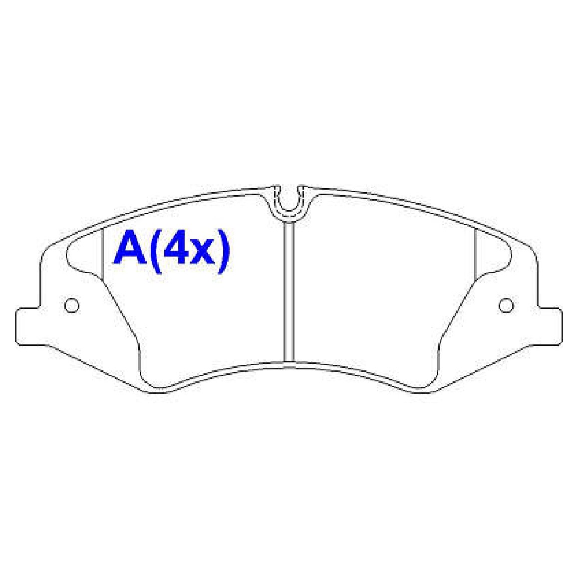 Pastilha de Freio Cerâmica Dianteira para Land Rover Discovery e Discovery 4 - Syl - 3284C