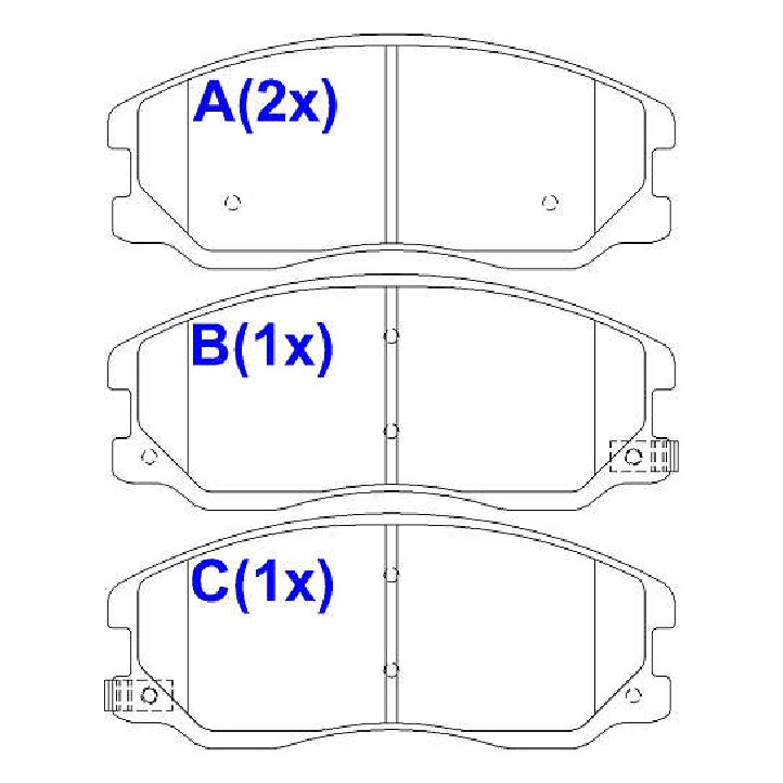 Pastilha de Freio Cerâmica Dianteira para Chevrolet Captiva - Syl - 2090C