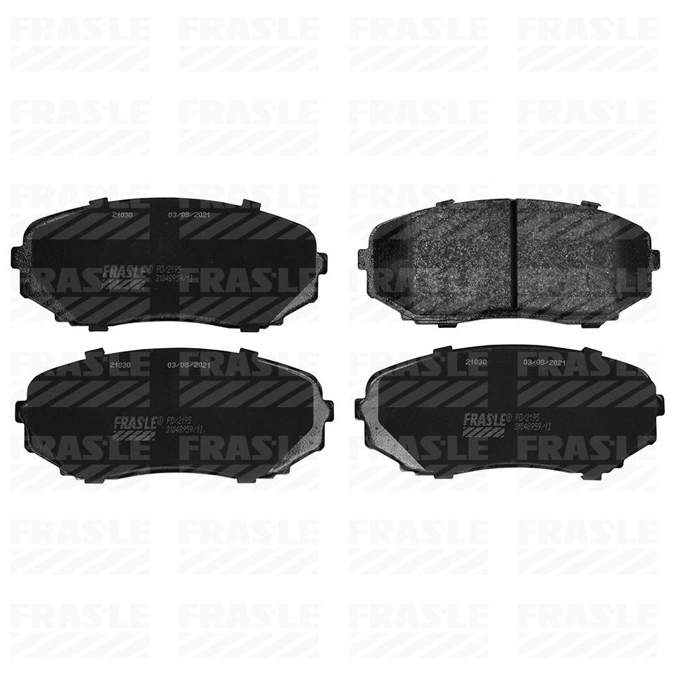 Pastilha de Freio Dianteira para Mitsubishi L200 e Pajero Sport - Fras-le - PD/2195