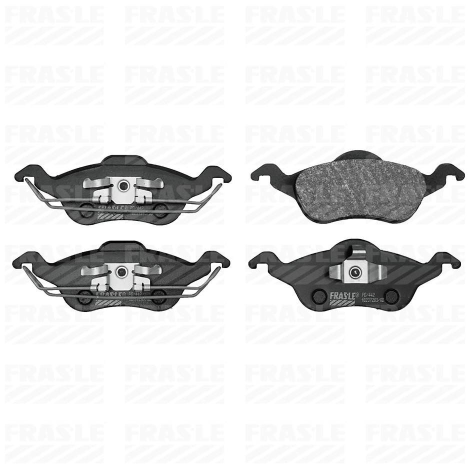 Pastilha de Freio Dianteira para Ford Focus e Focus Sedan - Fras-le - PD/442