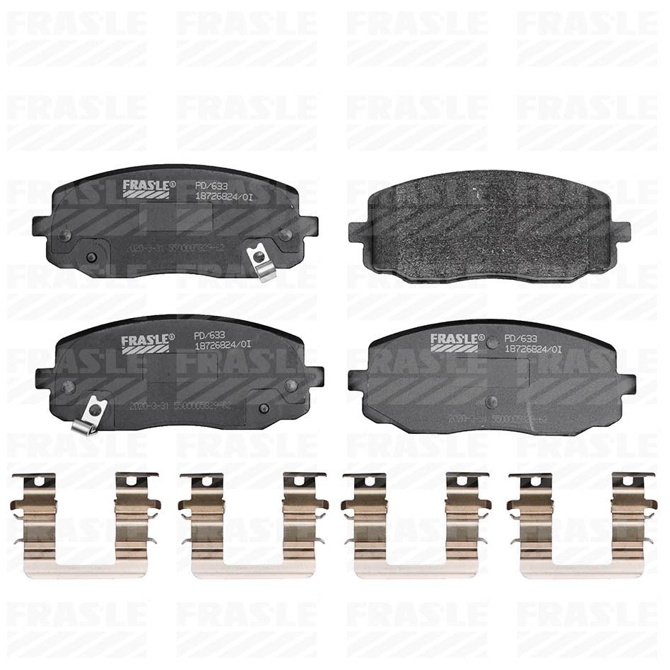 Pastilha de Freio Dianteira para KIA Picanto - Fras-le - PD/633