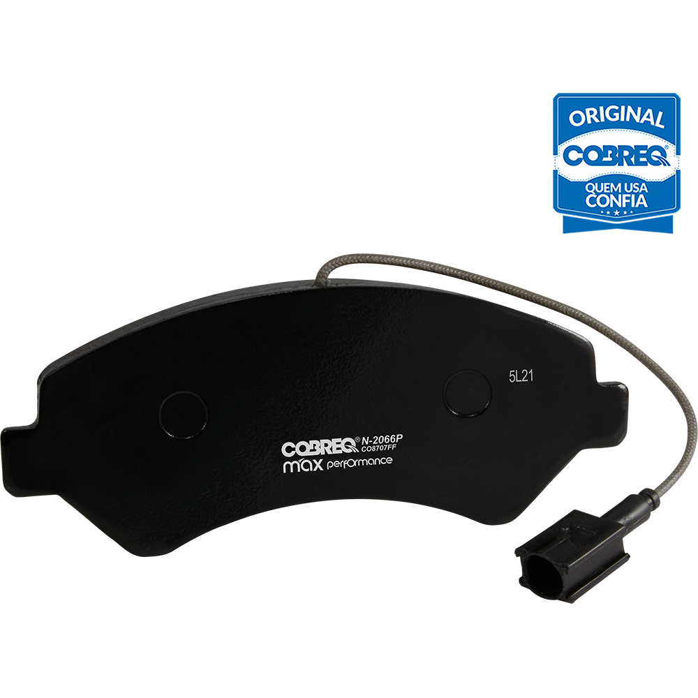 Pastilha de Freio Dianteira para Fiat Ducato - Cobreq - N-2066P
