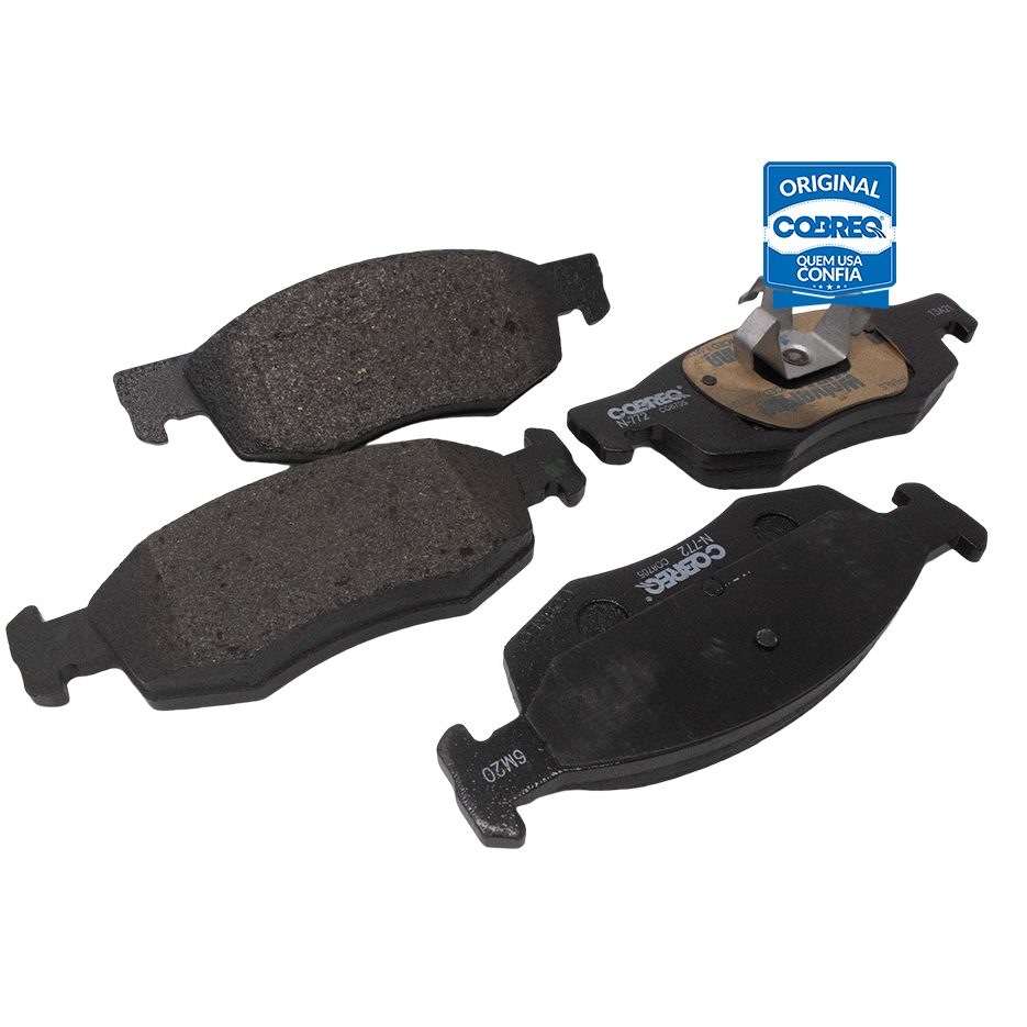 Pastilha de Freio Dianteira para Fiat Strada - Cobreq - N-772