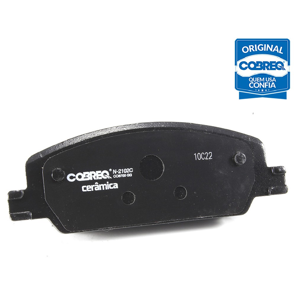 Pastilha de Freio Cerâmica Dianteira para Fiat Fastback e Pulse - Cobreq - N-2102C