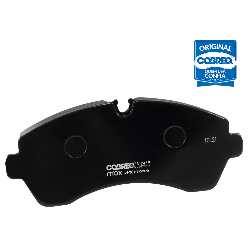 Pastilha de Freio Dianteira para Mercedes-Benz Sprinter 415 e Sprinter 515 - Cobreq - N-745P