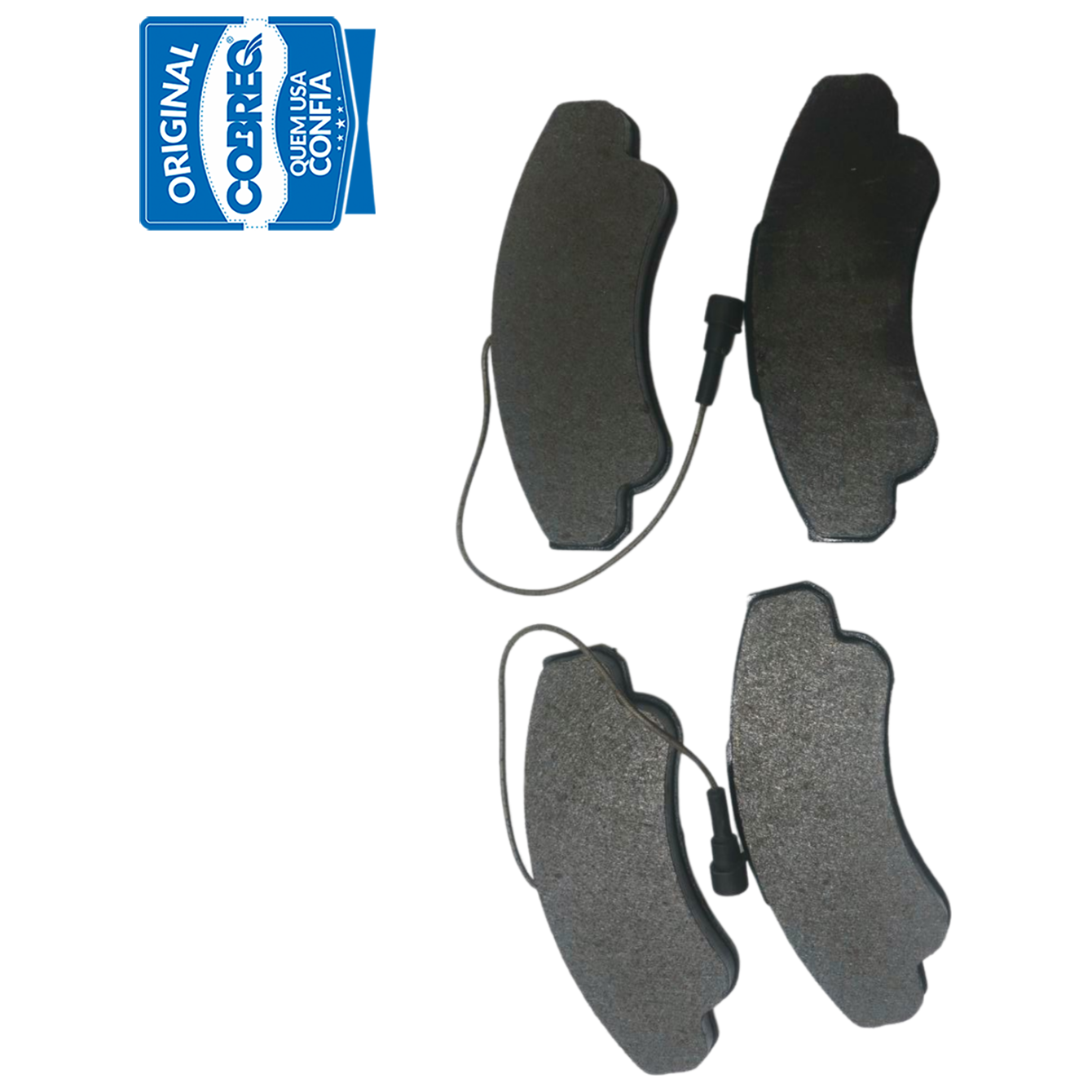 Pastilha de Freio Dianteira para Fiat Ducato e Peugeot Boxer - Cobreq - N-596P