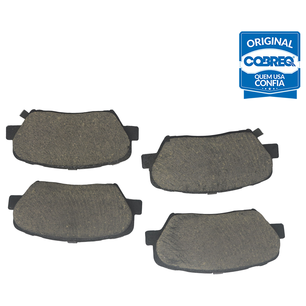 Pastilha de Freio Cerâmica Dianteira para Hyundai Creta e KIA Carens - Cobreq - N-2169C