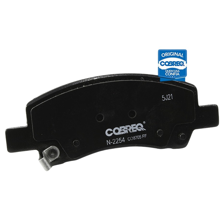 Pastilha de Freio Dianteira para Hyundai HB20 e HB20S 1.0 Aspirado - Cobreq - N-2254