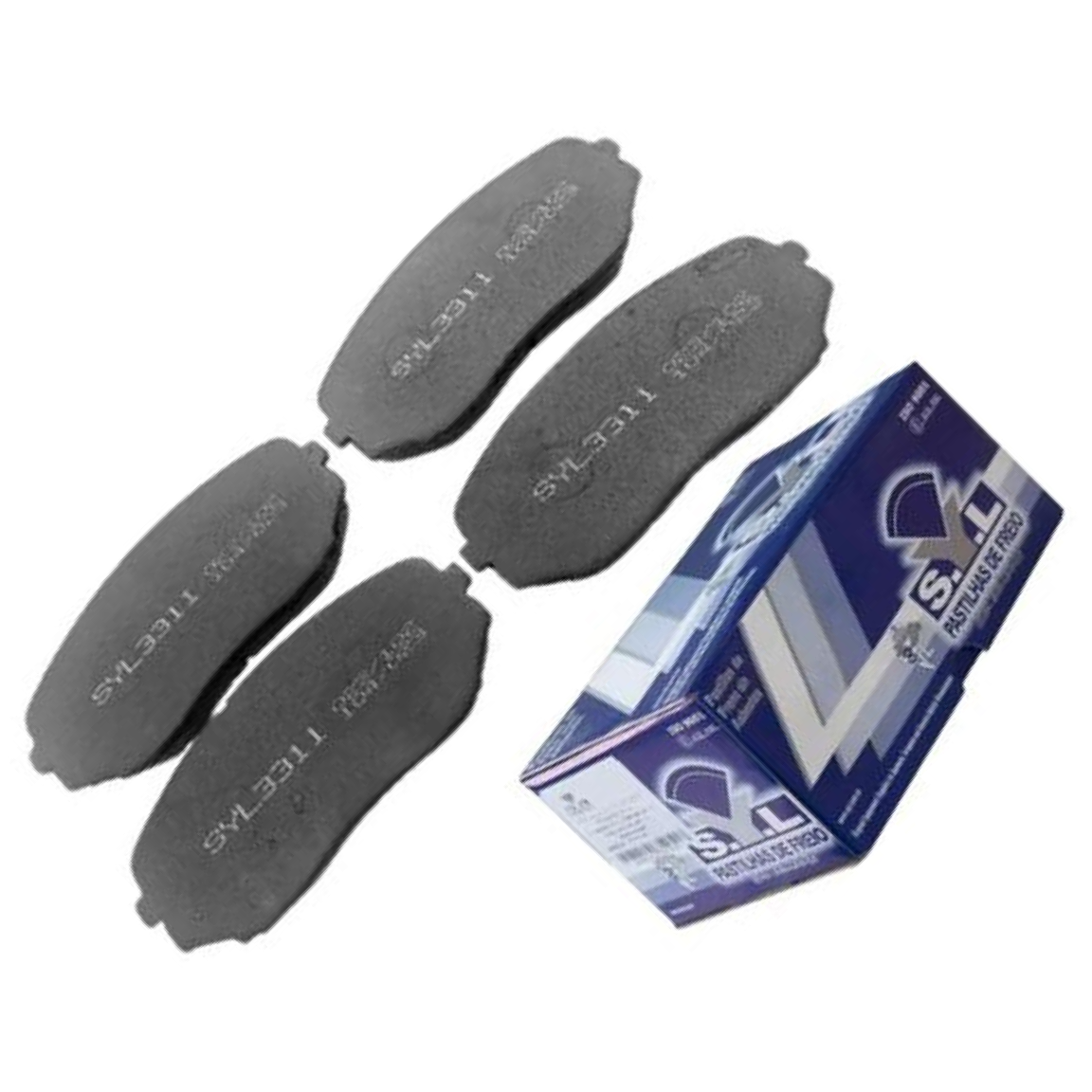 Jogo de Pastilhas de Freio Dianteira para Mitsubishi L200 e Pajero Sport - Syl - 3311