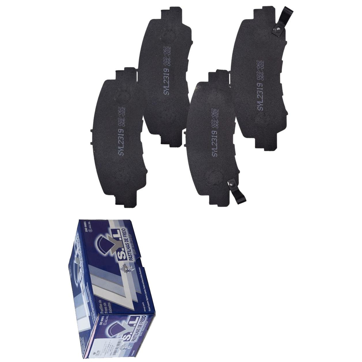 Jogo de Pastilhas de Freio Dianteira para Mitsubishi Eclipse Cross - Syl - 2319