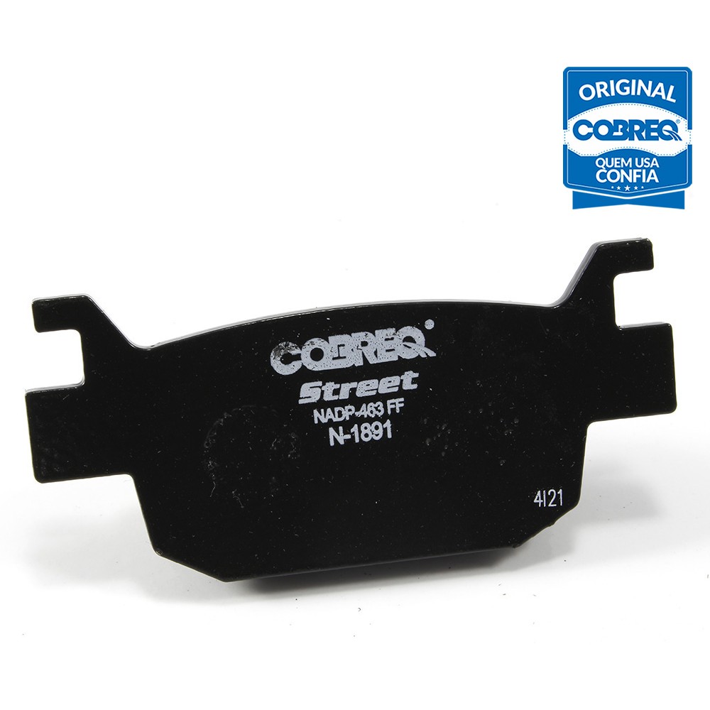 Pastilha de Freio Traseira para Honda PCX 150 e SH 150i - Cobreq - N-1891