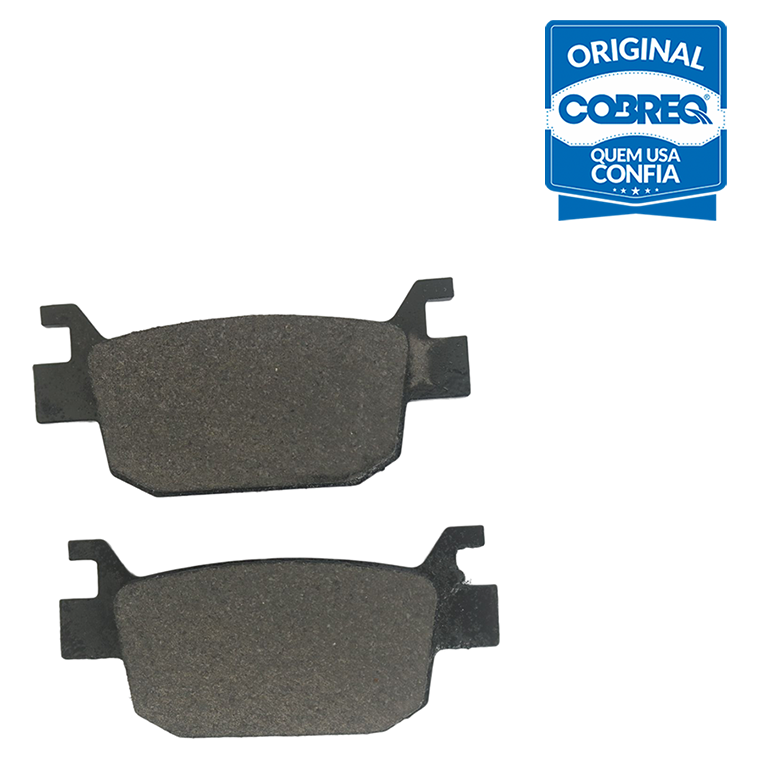 Pastilha de Freio Traseira para Honda PCX 150 e SH 150i - Cobreq - N-1891