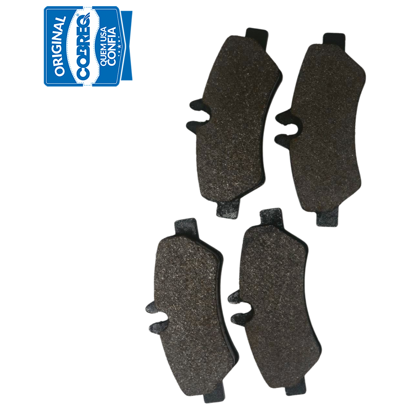 Pastilha de Freio Traseira para Mercedes-Benz Sprinter 311 e Sprinter 415 - Cobreq - N-2056P