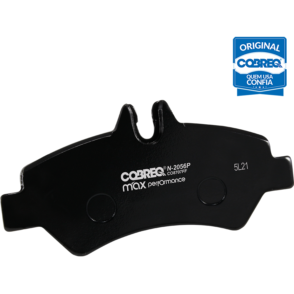 Pastilha de Freio Traseira para Mercedes-Benz Sprinter 311 e Sprinter 415 - Cobreq - N-2056P