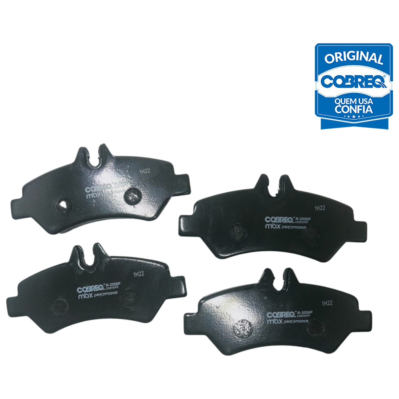 Pastilha de Freio Traseira para Mercedes-Benz Sprinter 311 e Sprinter 415 - Cobreq - N-2056P