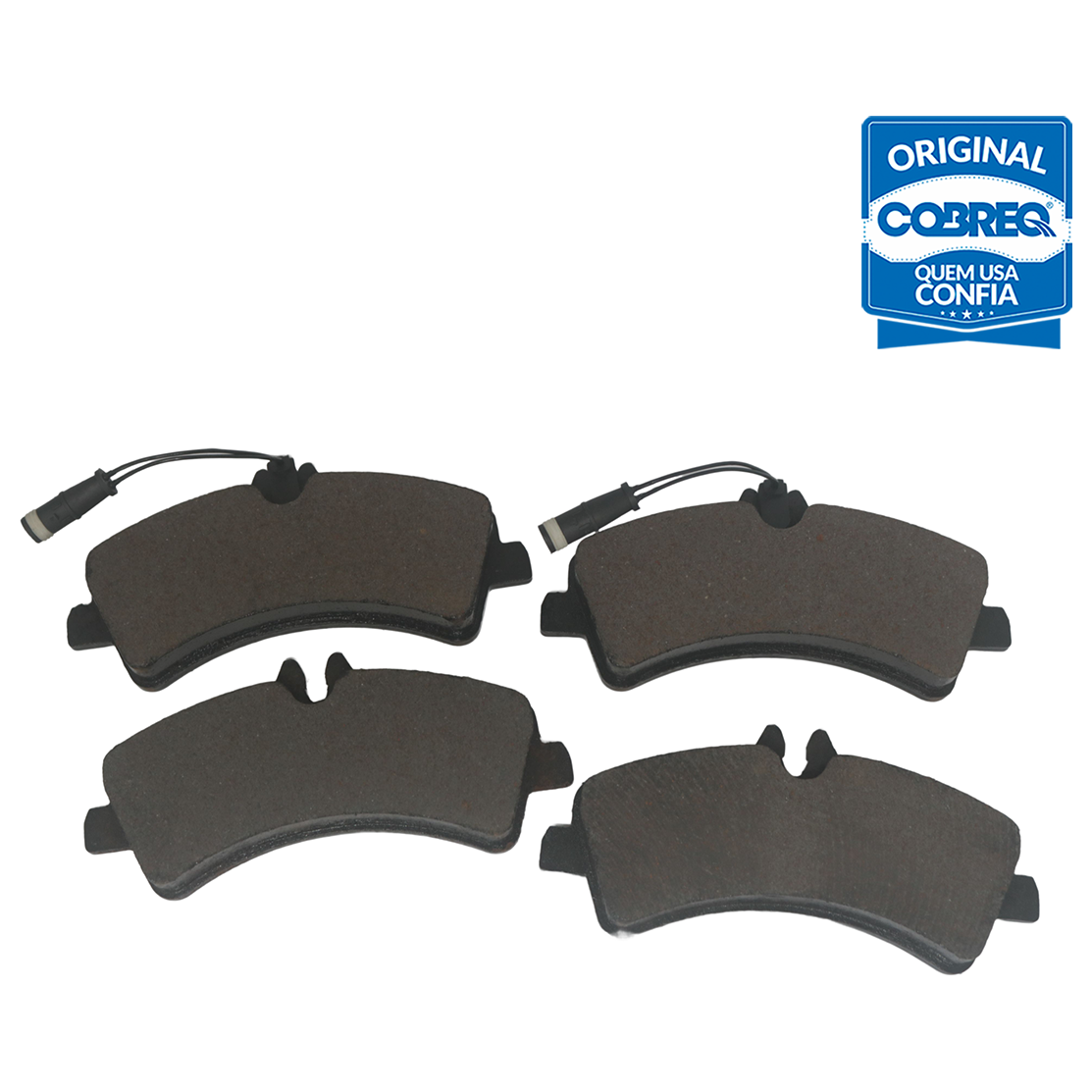 Pastilha de Freio Traseira para Mercedes-Benz Sprinter 515 - Cobreq - N-746P