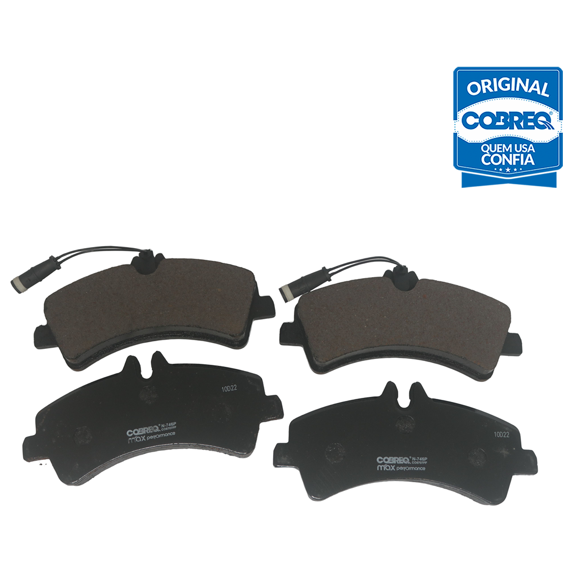 Pastilha de Freio Traseira para Mercedes-Benz Sprinter 515 - Cobreq - N-746P