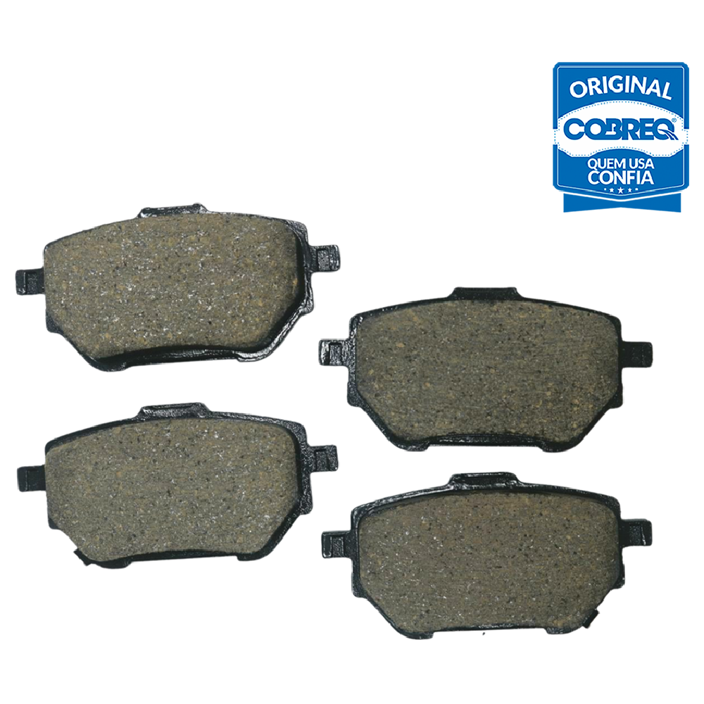 Pastilha de Freio Cerâmica Traseira para Toyota Corolla - Cobreq - N-2126C